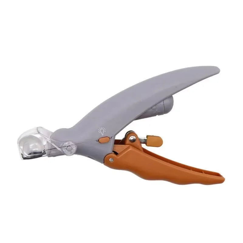 LED Light Pet Nail Clippers With 5x Magnification For Cats And Dogs