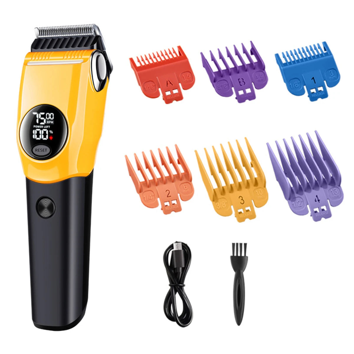 Cordless Dog Grooming Clipper Low Noise Hair Trimmer For Pets