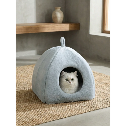 XMSJ Detachable Washable Cat Bed House For Indoor Pets