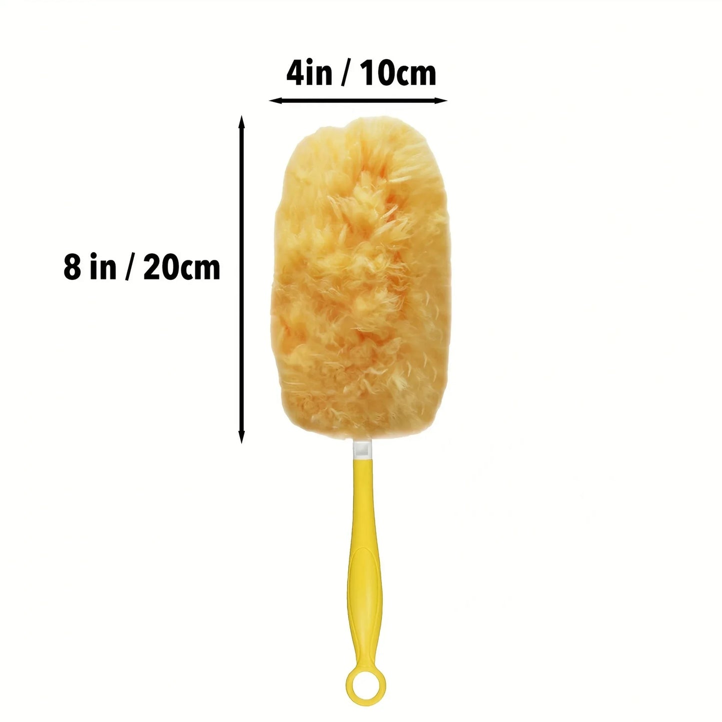 NONECN Electrostatic Dust Duster With Microfiber Head For Home Cleaning