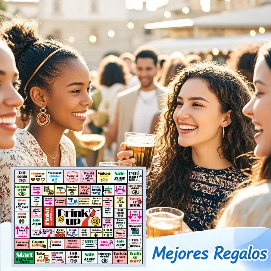 Drinking board games - interactive games for bachelor parties, girls' nights, and various gatherings | 2-8 players
