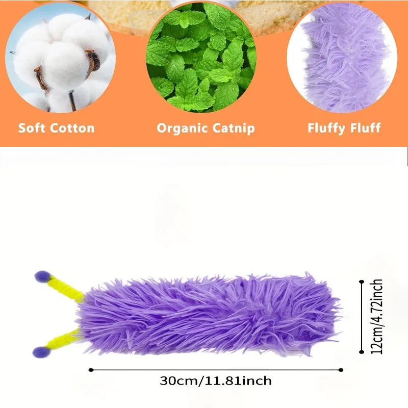 Catnip Soft Durable Plush Cat Toys Self Play Pillow