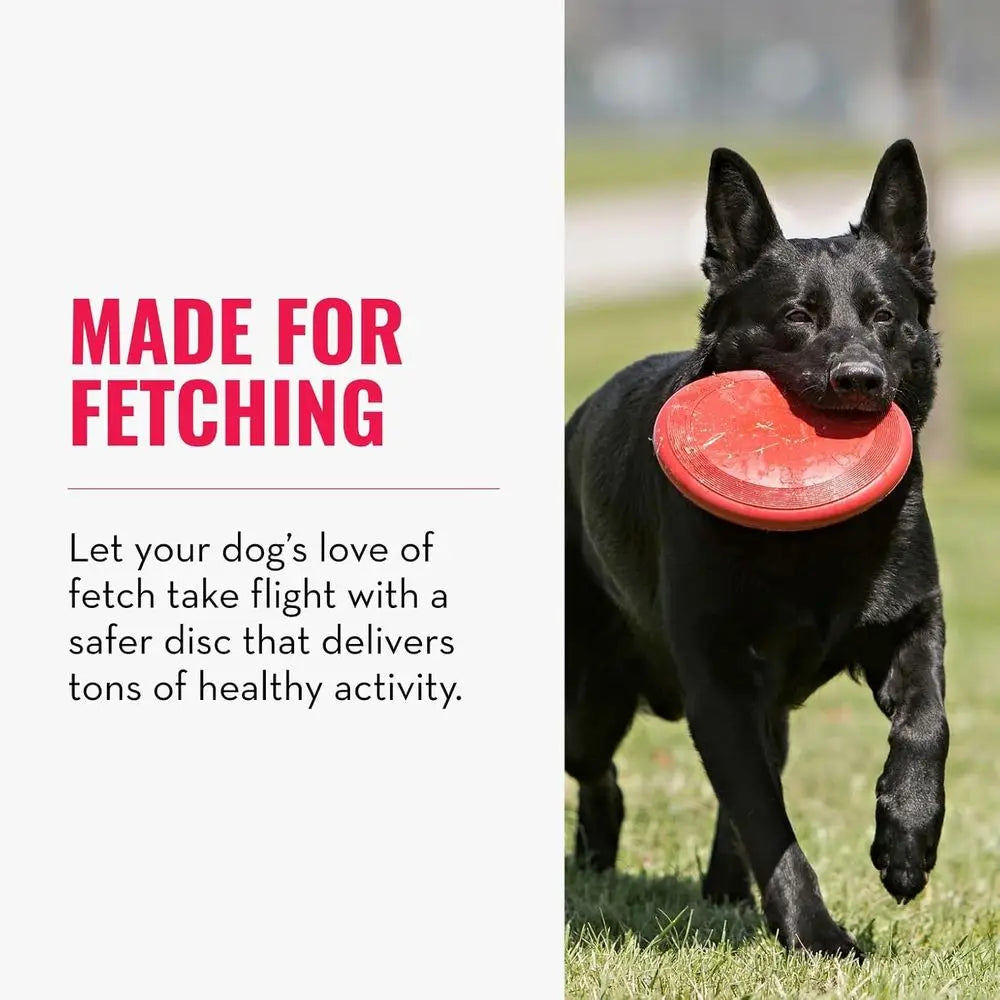 KONG Classic Durable Rubber Disc Dog Toy For Everyday Play