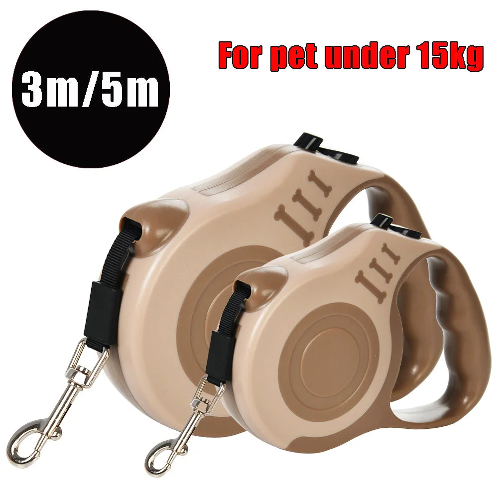 Automatic Quick Release Retractable Dog Leash For All Breeds