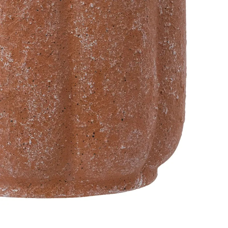 Terracotta Ceramic Flower Planter Pot With Drainage Hole Plug