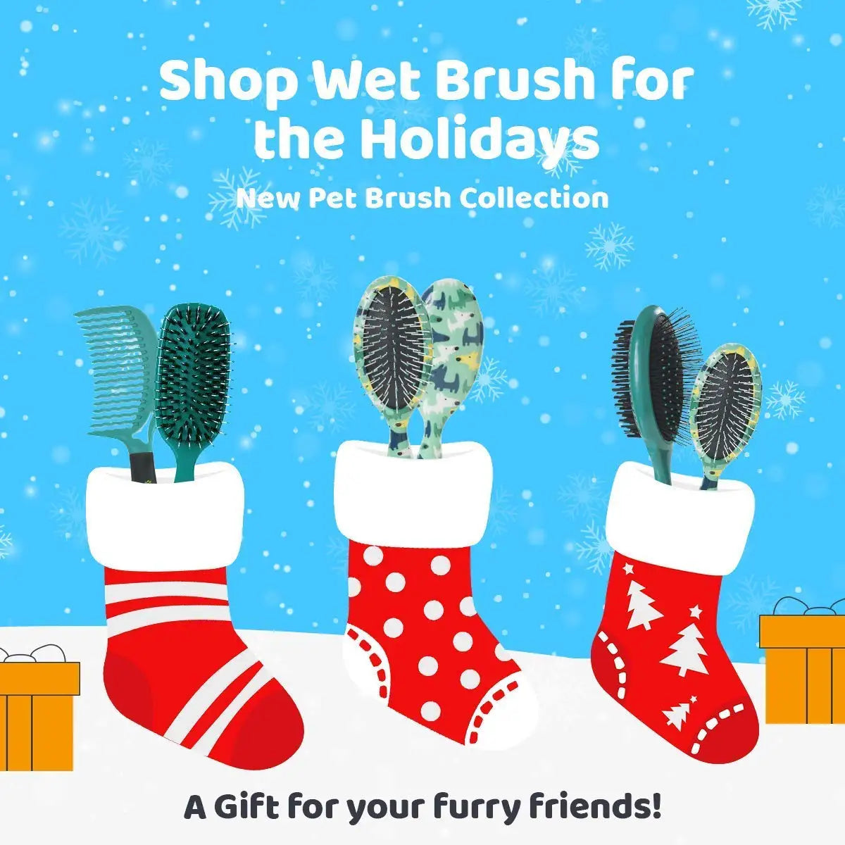 Pet Hair Brush for Dogs and Cats Deshedding Tool Pro