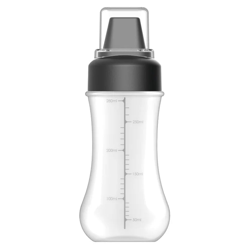 Graduated Squeeze Sauce Bottle Condiment Dispenser Ketchup BBQ