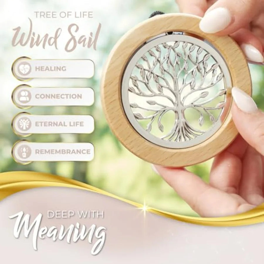 Tree of Life Memorial Wind Chimes for Loved Ones Remembrance