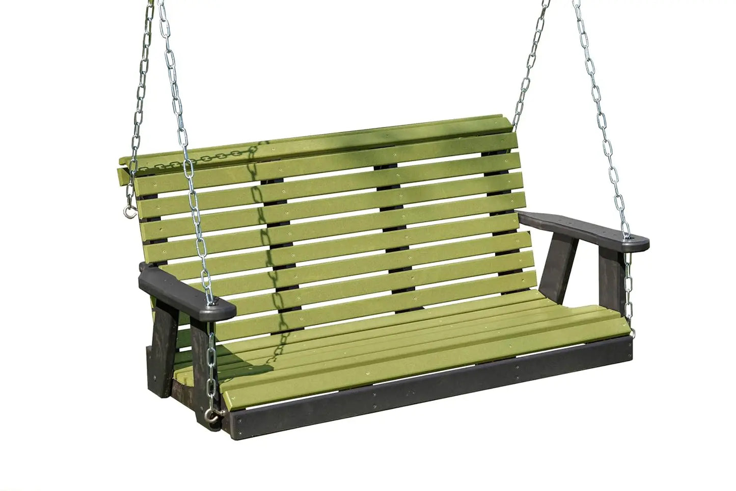 4FT HDPE Porch Swing 1000lb Rollback Design Patio Backyard Garden Park Customized