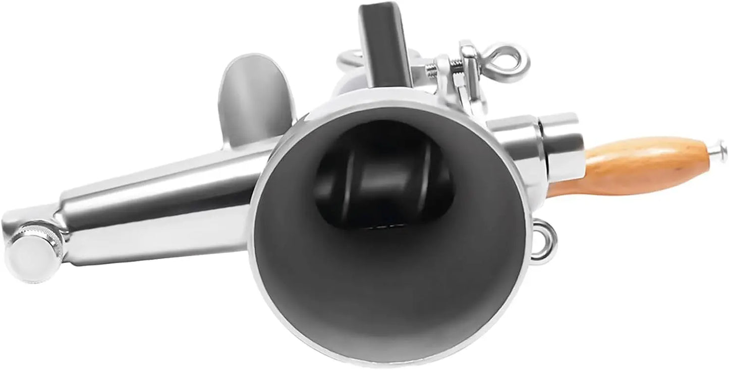 Manual Wheatgrass Juicer, Stainless Steel Juicer Juice Extractor Tool for Fruits Apples Grapes Vegetable Celery Kale Spinach