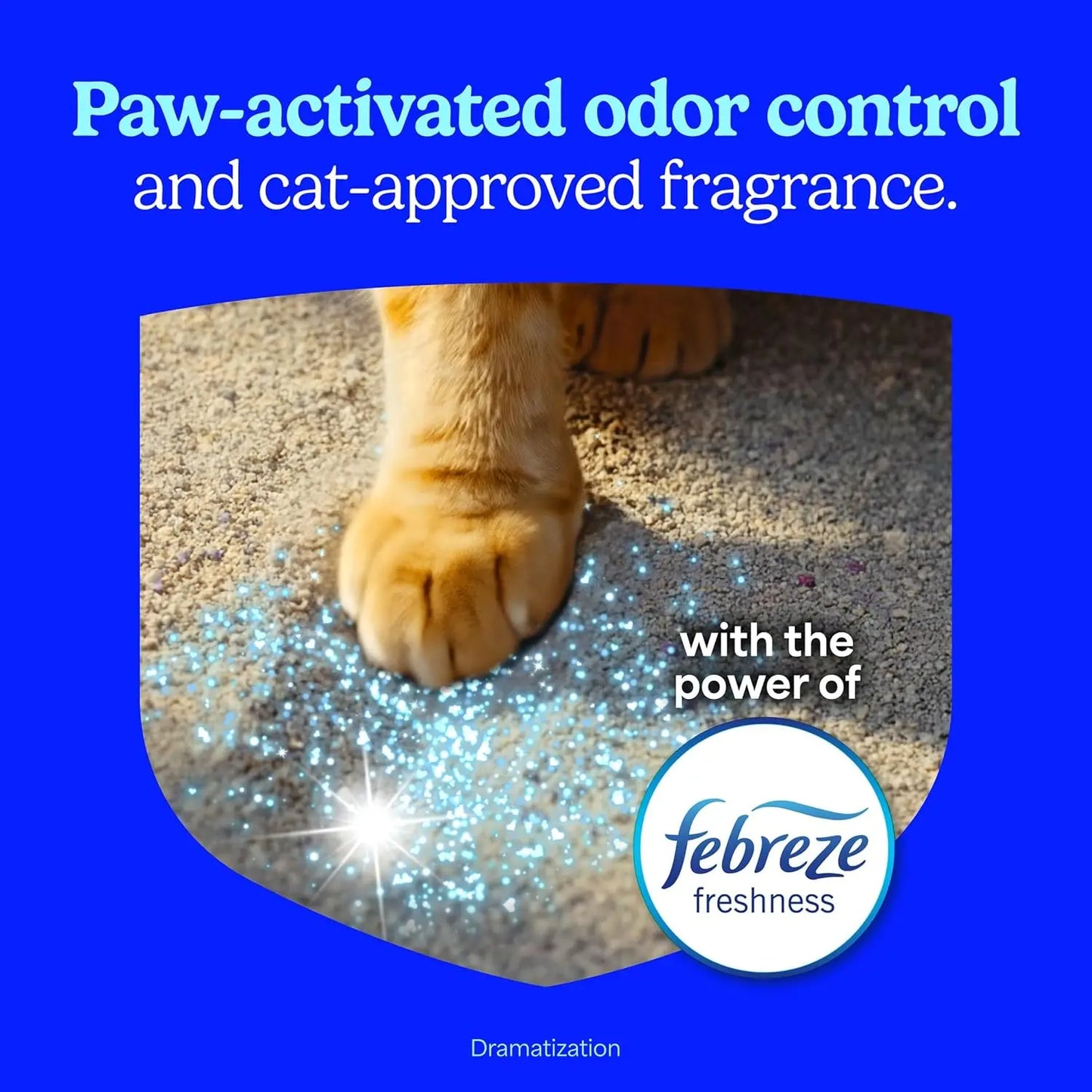 Multi Cat Clumping Litter With Febreze Odor Block Formula