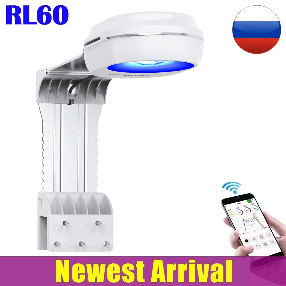 PopBloom Marine Reef Aquarium LED Light 60W 100W For SPS