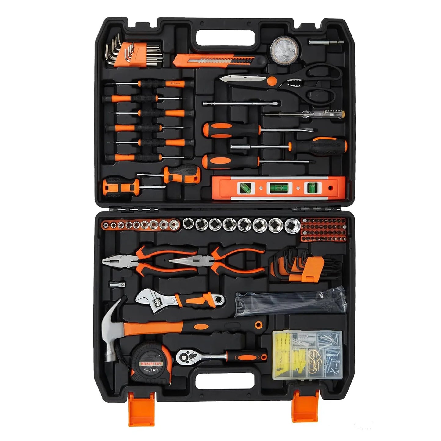 HiMISSDIY 242Piece Tool Set With Storage Case For Home DIY