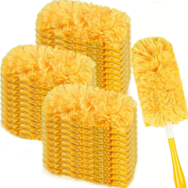 NONECN Electrostatic Dust Duster With Microfiber Head For Home Cleaning
