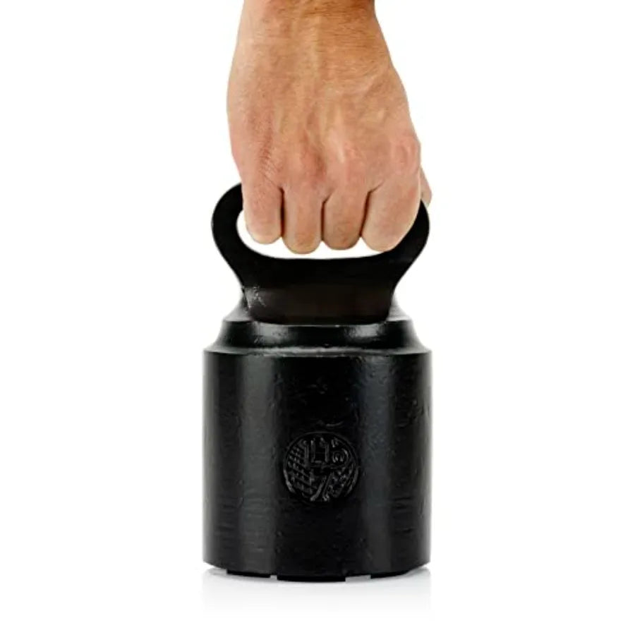Cast Iron Door Stop Decorative, Weighted Heavy Door Weight Antique Free Standing'x'Non Slip with Handle Black