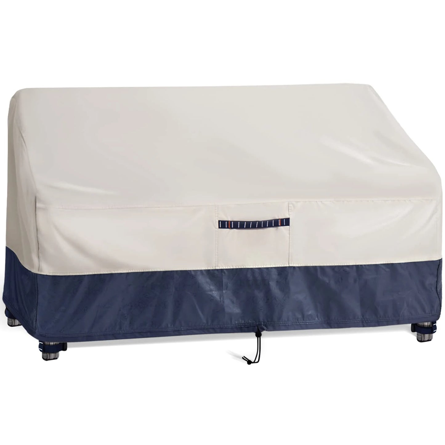 Patio Sofa Covers 100% Waterproof Loveseat Covers Lawn 600D Oxford Patio Couch Bench Covers for Outdoor Furniture Protectors