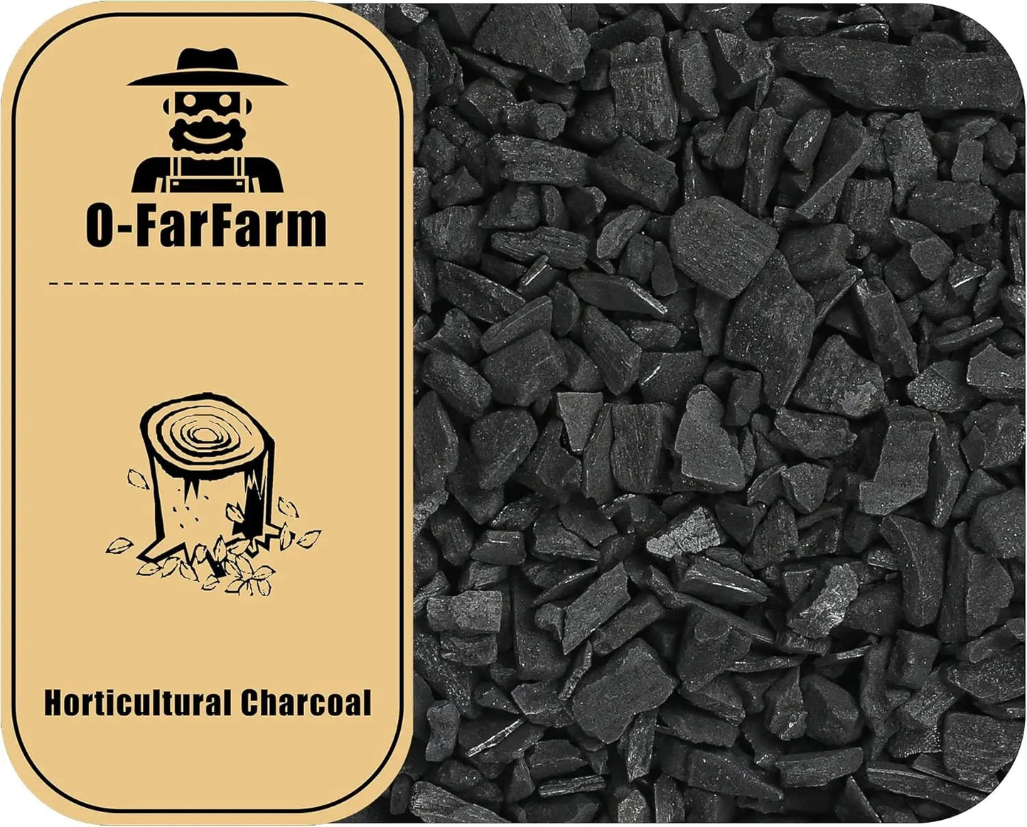 Premium Horticultural Charcoal for Potted Plants and Terrariums