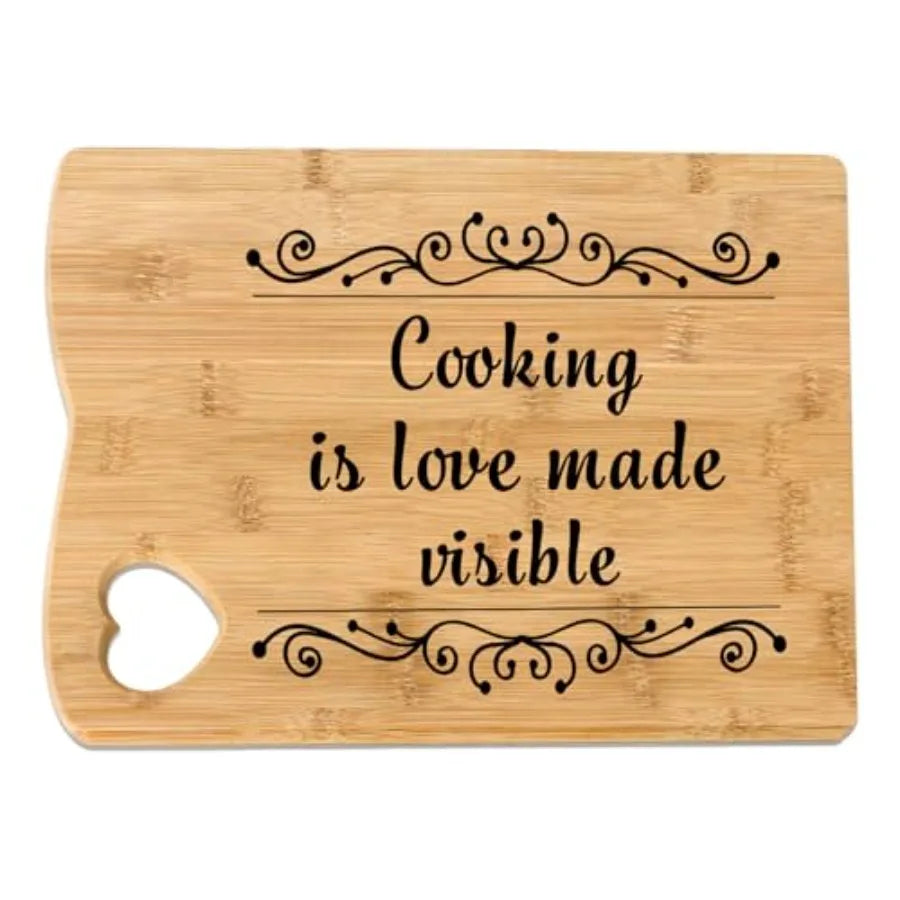 Christmas Bamboo Cutting Board Gift For Women Moms And Grandmas