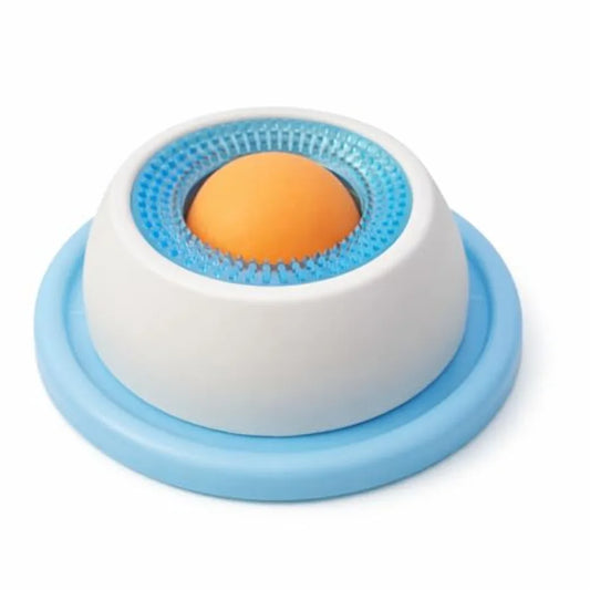 Calming Lick Bowl For Dogs And Cats With Rotating Lick Ball
