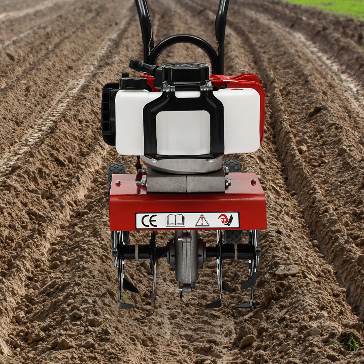 Bymaocar Gasoline Tiller 1.9kW 2-Stroke With 4 Blades