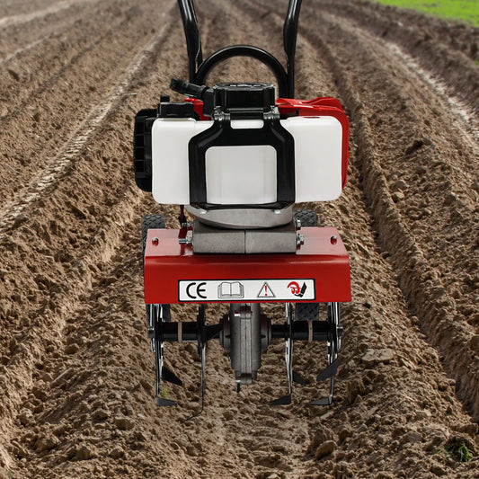 Bymaocar Gasoline Tiller 1.9kW 2-Stroke With 4 Blades