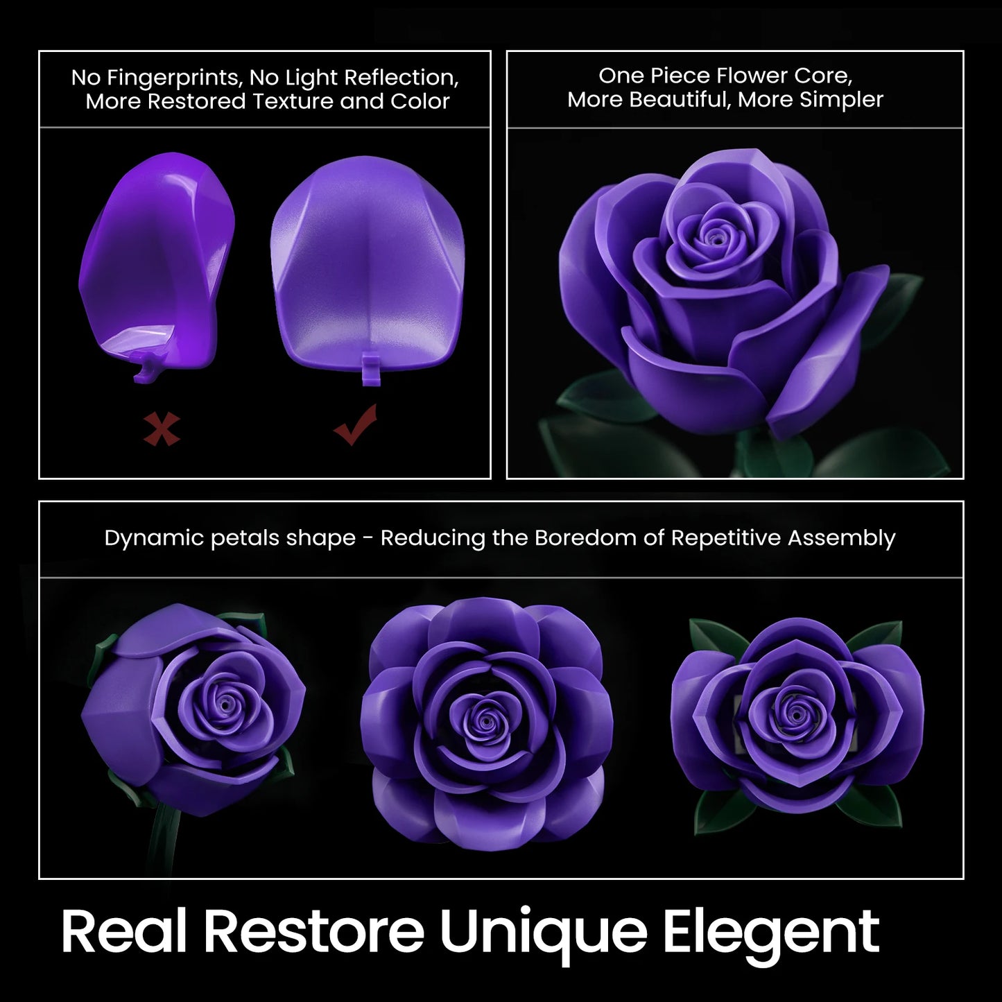 Artificial Rose Bouquet Decor Flowers Home Christmas Valentine Gift