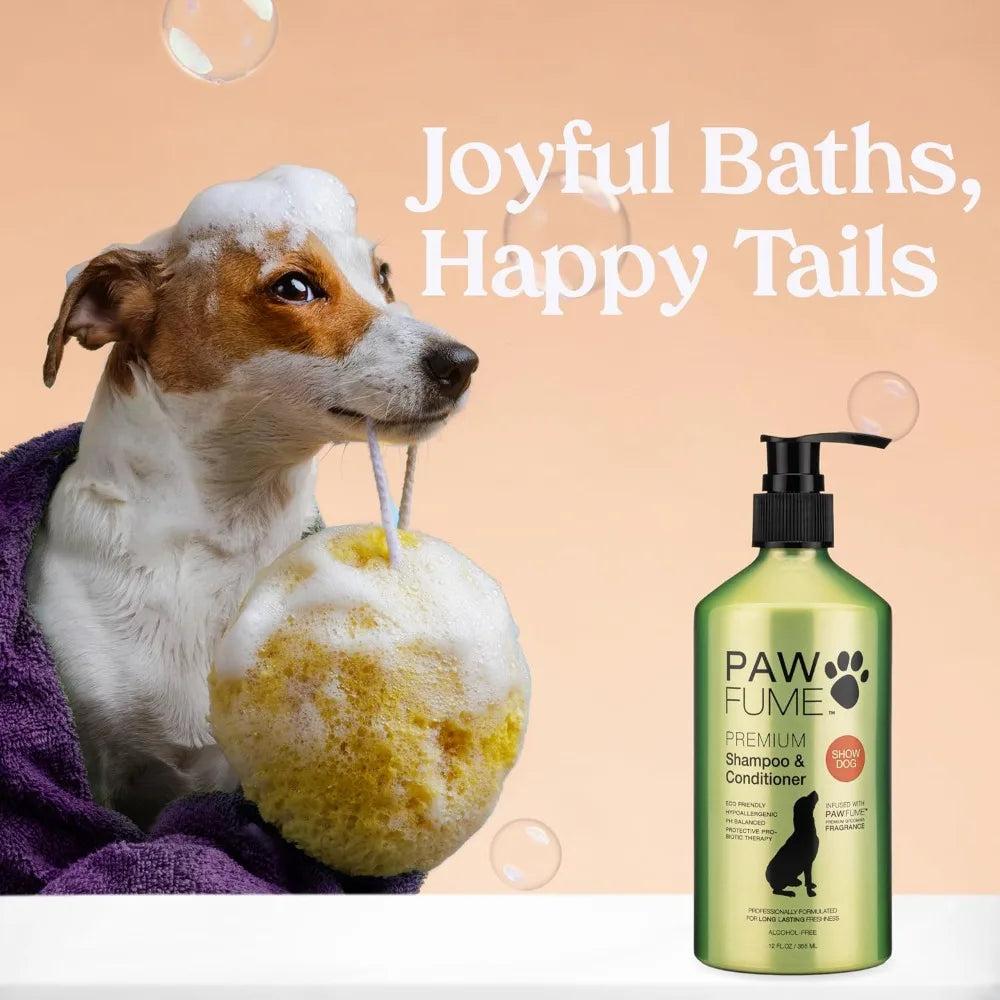 Deshedding Dog Shampoo And Conditioner Probiotic PH Balanced Salon Quality
