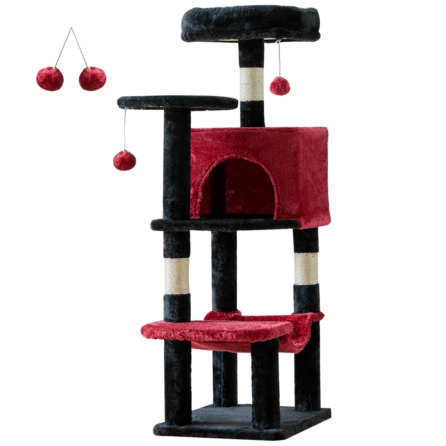 JHK Cat Tree Tall MultiCat Climbing Tower For Indoor Cats