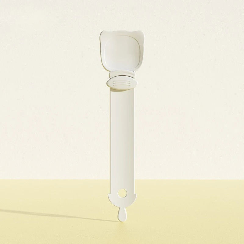 Cat Lickable Wet Food Feeder Spoon With Long Handle