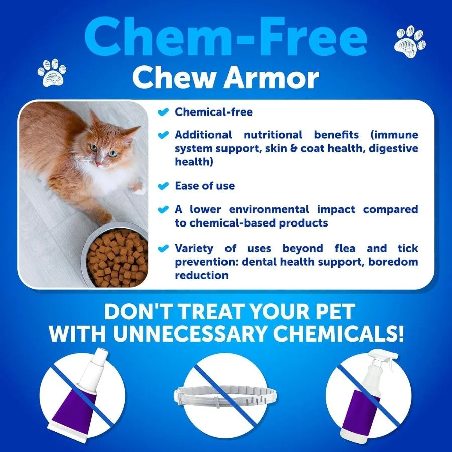 Flea Treatment for Cats Natural Flea and Tick Prevention Pills