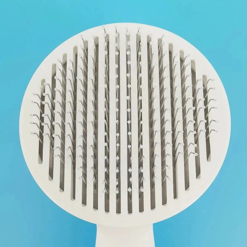Self Cleaning Slicker Brush for Dogs and Cats Undercoat Removal
