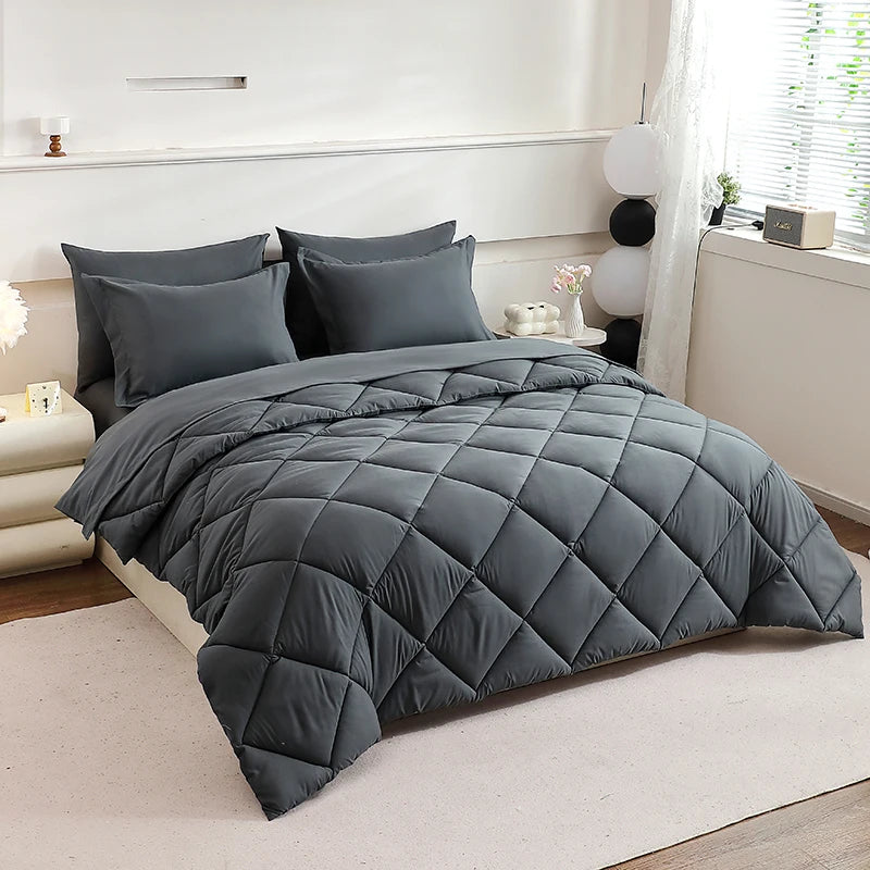 5-Piece Or 7-Piece Bedding Set - Flat Sheet Fitted Sheet Comforter And Pillowcases Included Home Textiles for Bedroom