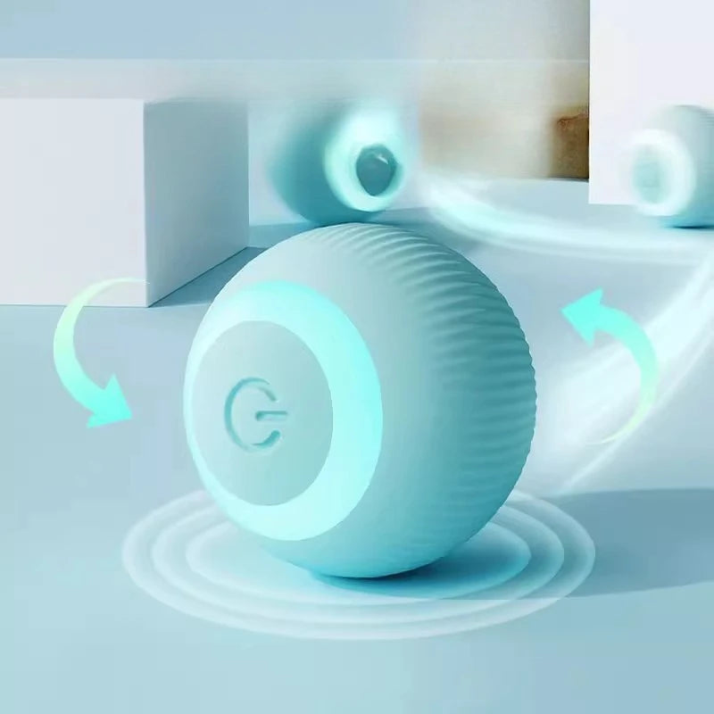 Smart Electric Cat Toy Rolling Ball Chew Proof Interactive Toy