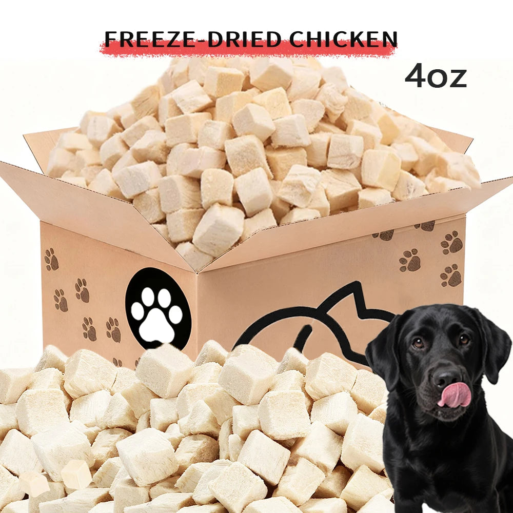 Freeze-Dried Chicken Treats For Dogs And Cats Single Ingredient High-Protein