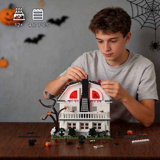 Amityville Horror House Building Blocks Set Haunted Manor Model