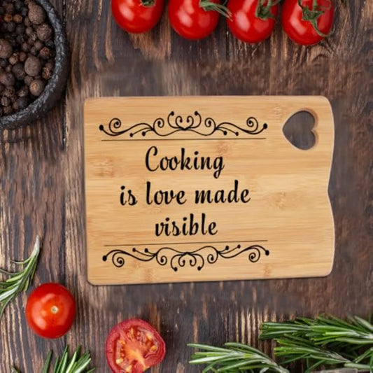 Christmas Bamboo Cutting Board Gift For Women Moms And Grandmas