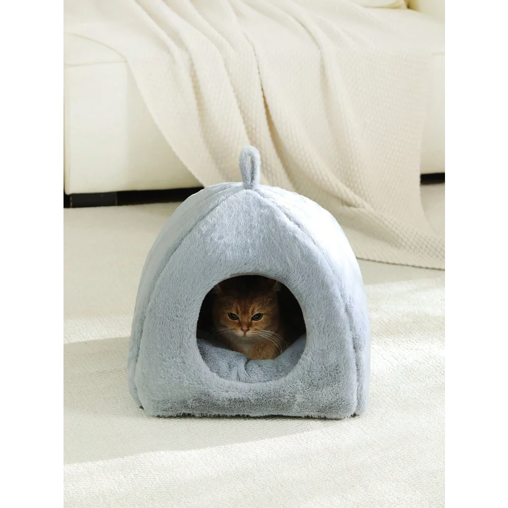 XMSJ Detachable Washable Cat Bed House For Indoor Pets