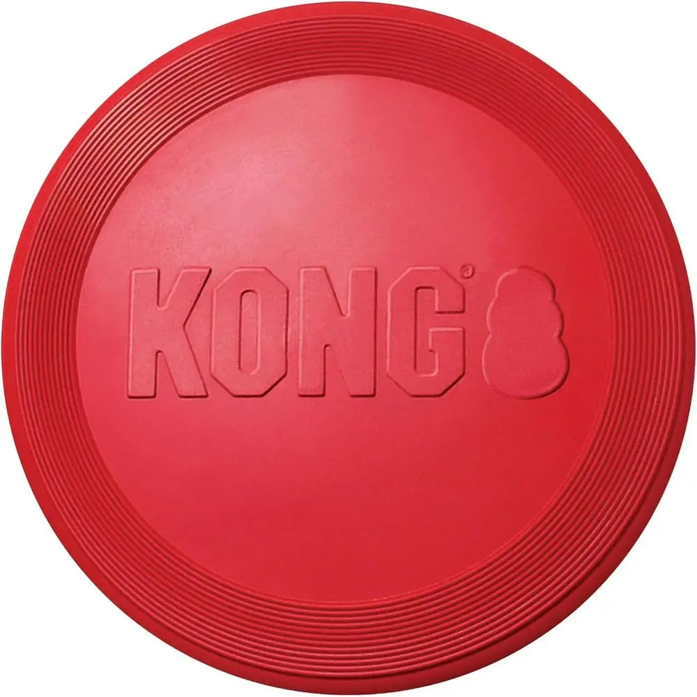 KONG Classic Durable Rubber Disc Dog Toy For Everyday Play