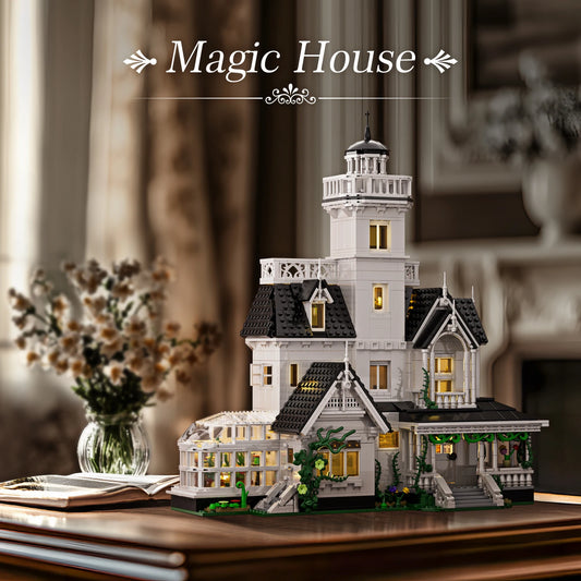 Magic House Building Set LED Light Owens House Decor