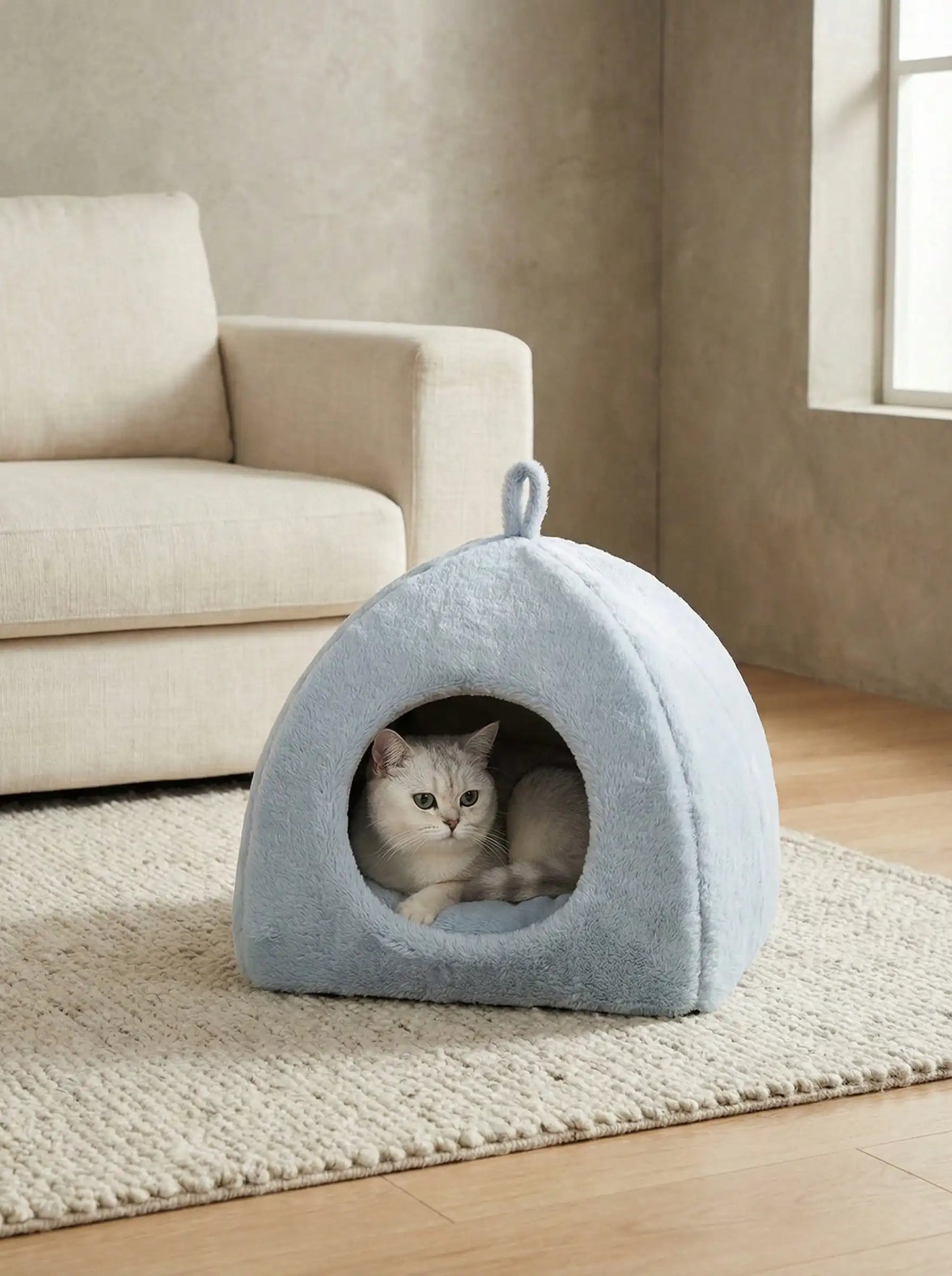 XMSJ Detachable Washable Cat Bed House For Indoor Pets