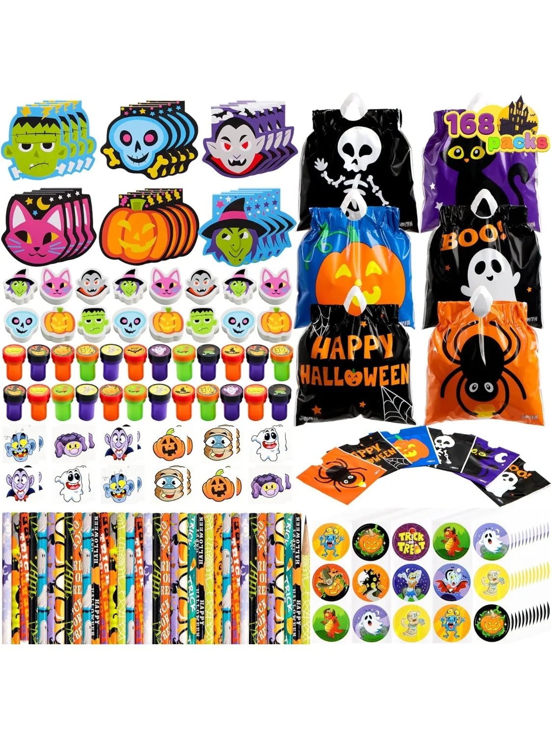 Joyfy Halloween Craft Stationery Gift Set And Party Favors