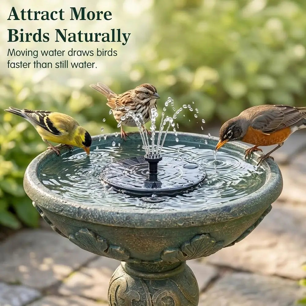 Weather Resistant Outdoor Water Fountain With LED Lights Resin Decor