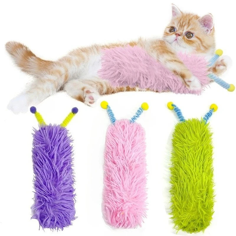 Catnip Soft Durable Plush Cat Toys Self Play Pillow