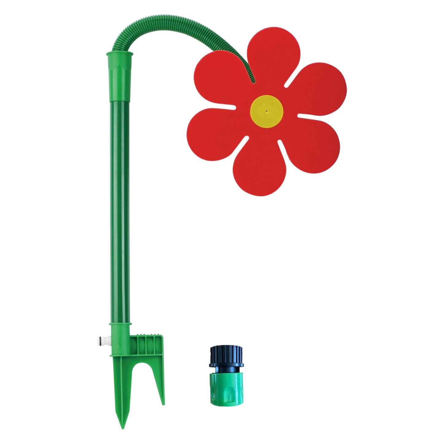 Dancing Daisy Lawn Sprinkler 360 Degree Rotating Flower Water Sprinkler