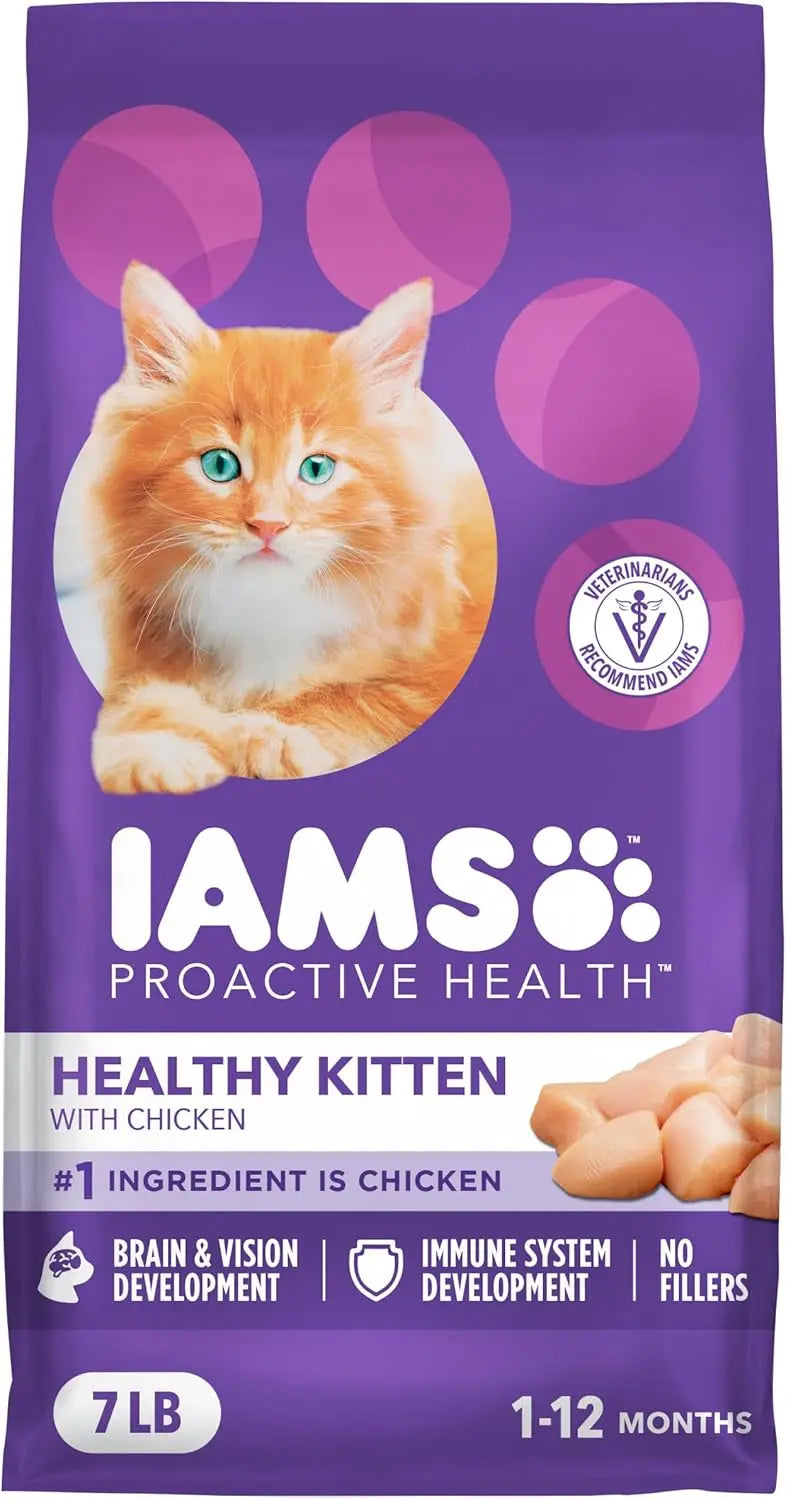 Healthy Kitten Dry Cat Food With Real Chicken For Kittens