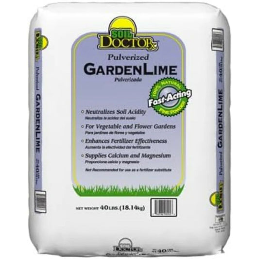 Soil Doctor Pulverized Garden Limestone For Neutralizing Acidic Soil