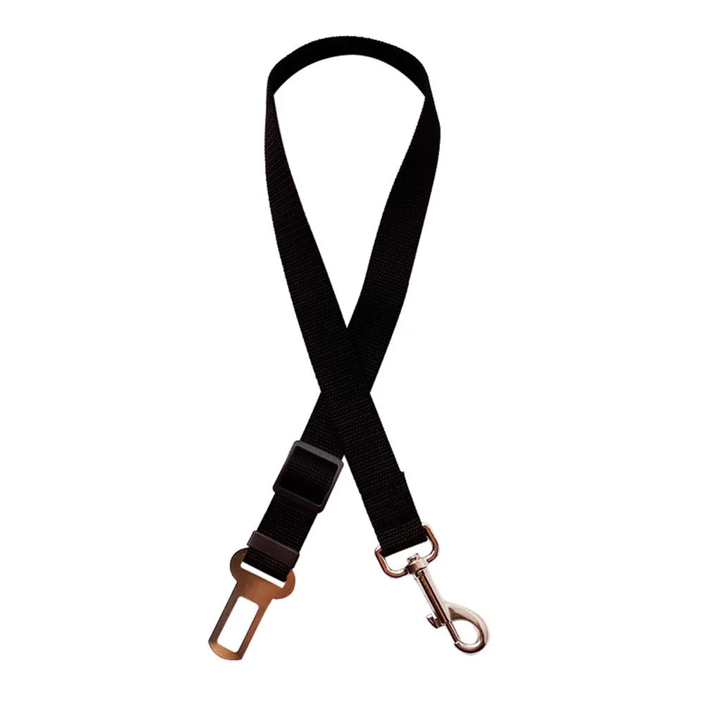 Adjustable Dog Car Seat Belt Harness Nylon Reflective Travel Safe