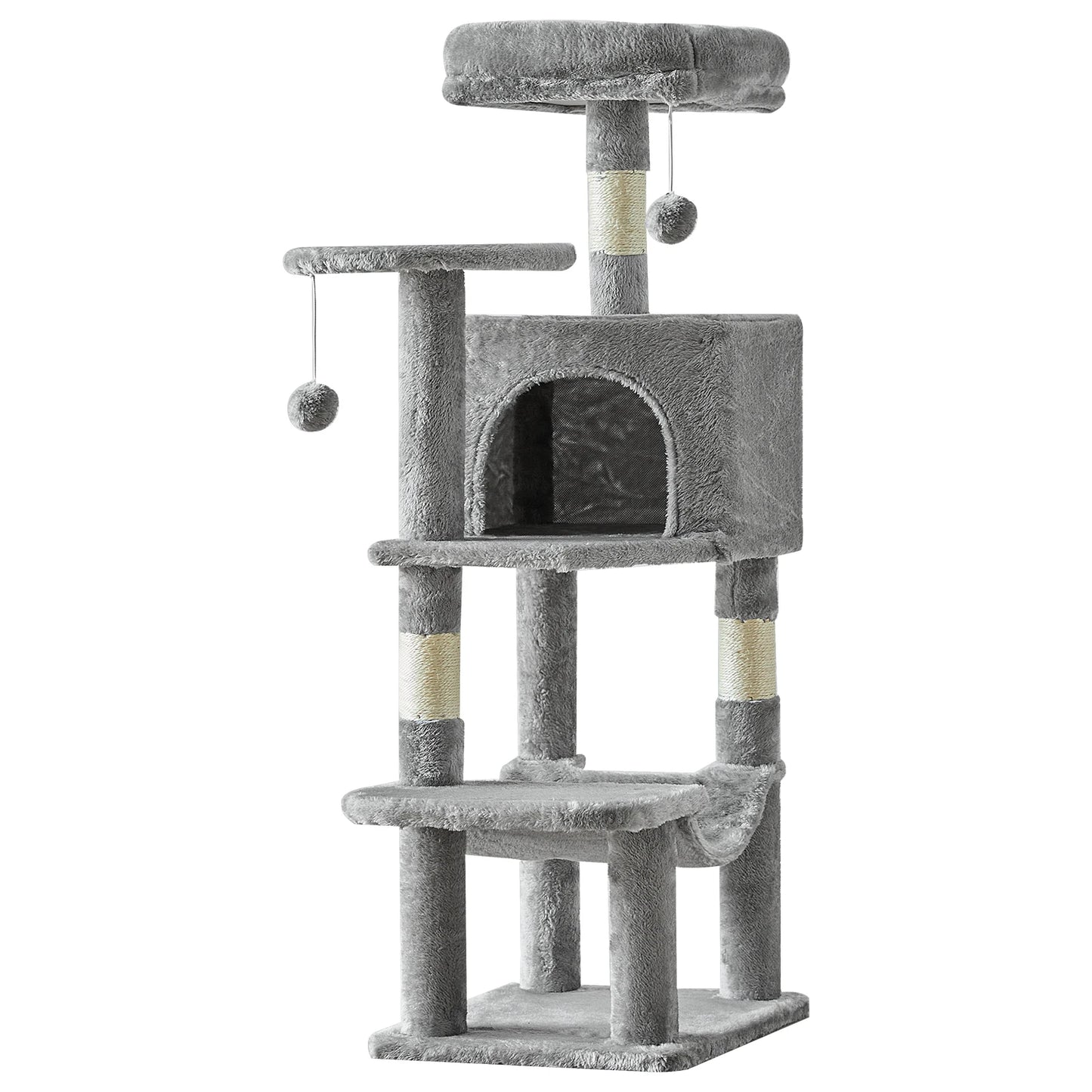 JHK Cat Tree Tall MultiCat Climbing Tower For Indoor Cats