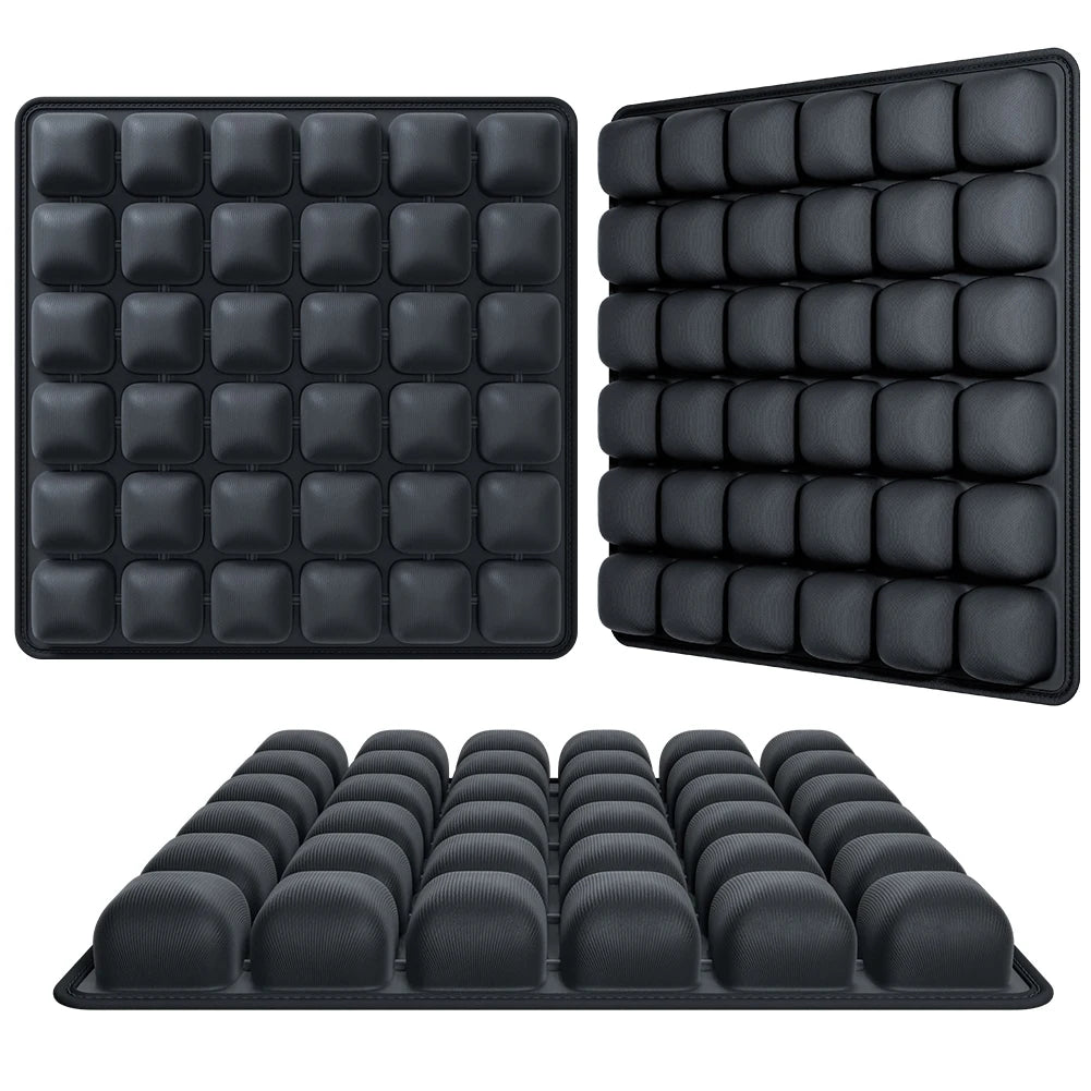 Inflatable Seat Cushion with Storage Bag 3D Air Seat Cushion Inflatable Chair Pad for Office Chair Wheelchair