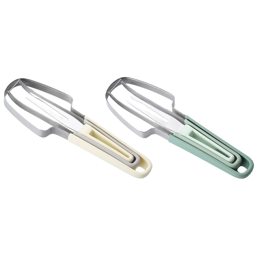 3-in-1 Watermelon Fork Slicer Cutter Watermelon Cutter Slicer Fork Set Stainless Steel Watermelon Cutter Slicer Tool for Camping